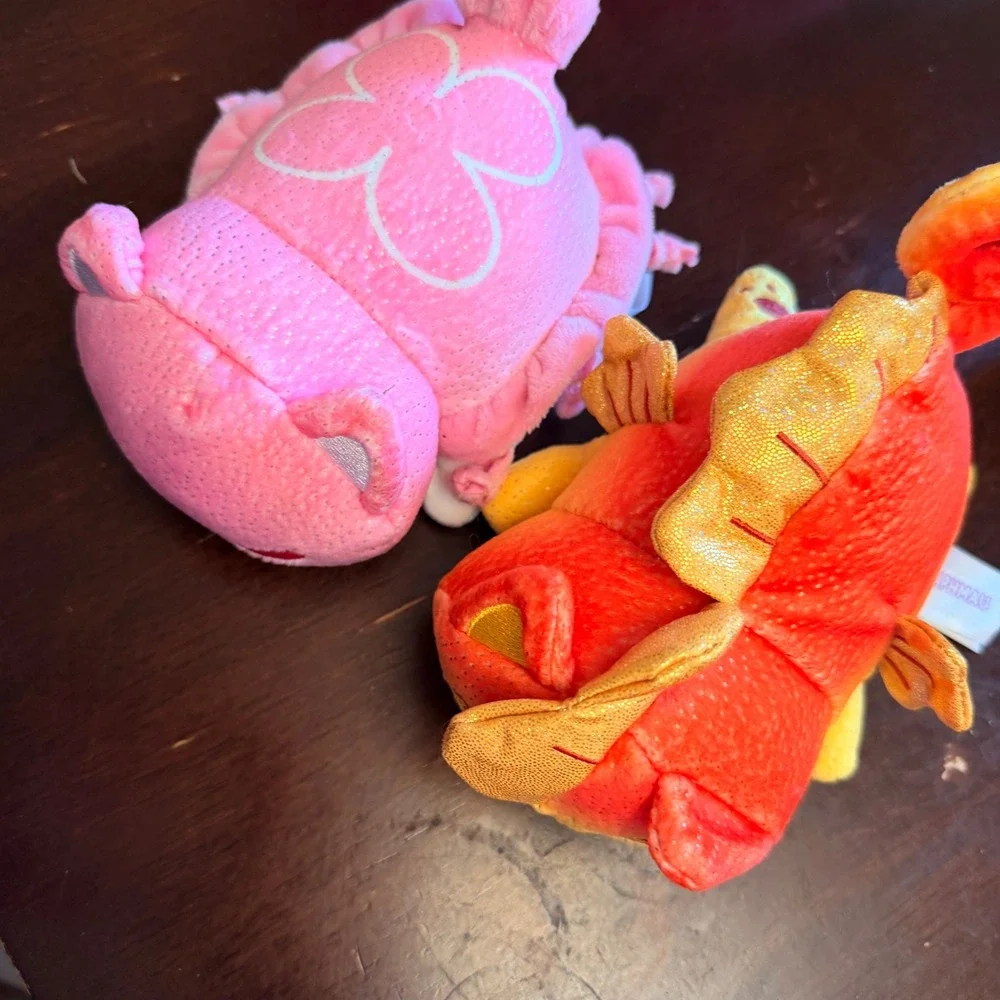 Aphmau MeeMeows Mystery Plush Cat Lot Sakura and Dragon Cat Celestial Collection